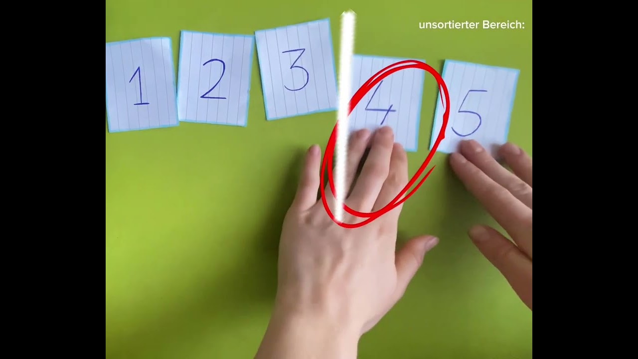 Sortieren linearer Datenstrukturen: Bubblesort, Selectionsort und Quicksort