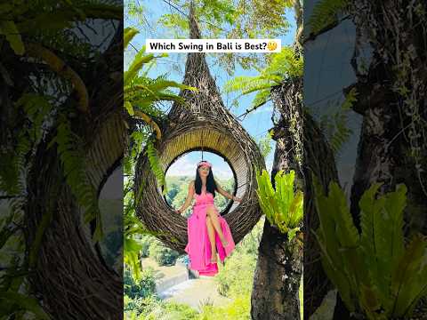 Types of Bali Swing #shorts #bali #ubud