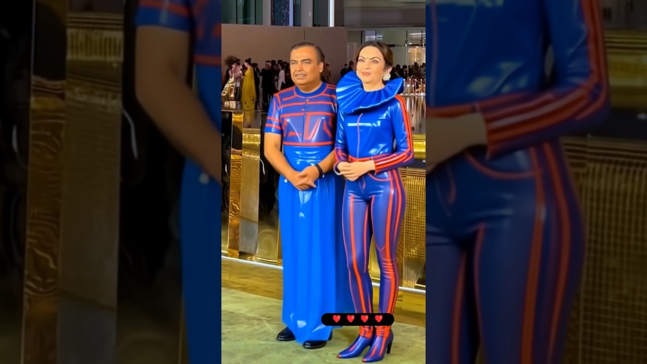 Mukesh & Nita Ambani Shine at Grand Event ✨