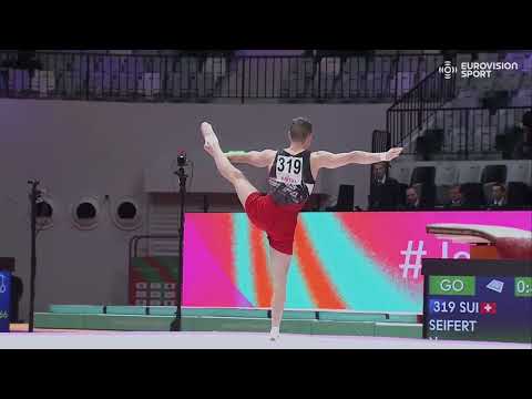 Noe Seifert. 2025 World Championships. AA. FX