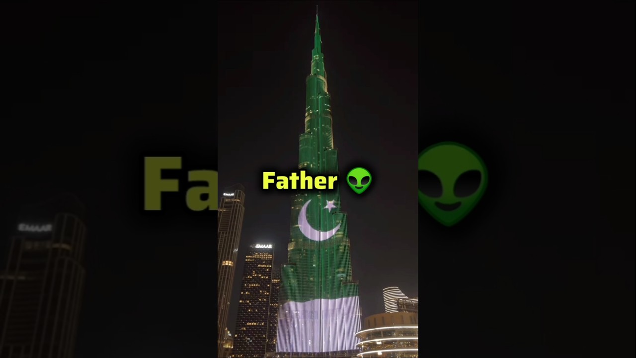 Pakistan's Pride on Burj Khalifa 🇵🇰 | Celebrating Independence Day
