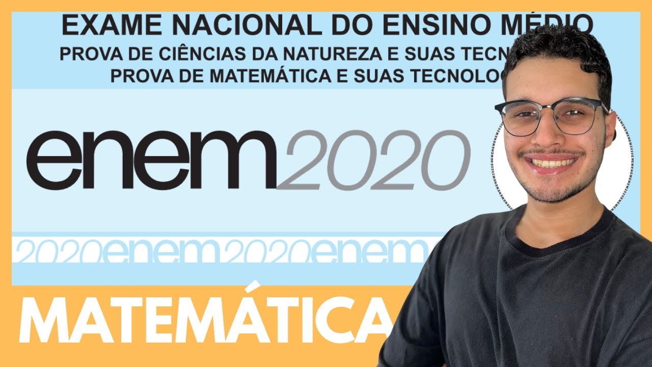 đ ENEM 2020 MATEMĂTICA: Resolução Completa! (đ§ Monitor Memorize JosĂ© Guilherme)