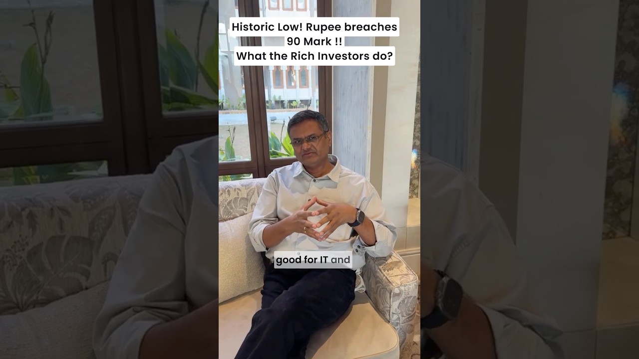 Rupee Hits 90: How Investors Can Respond 📉