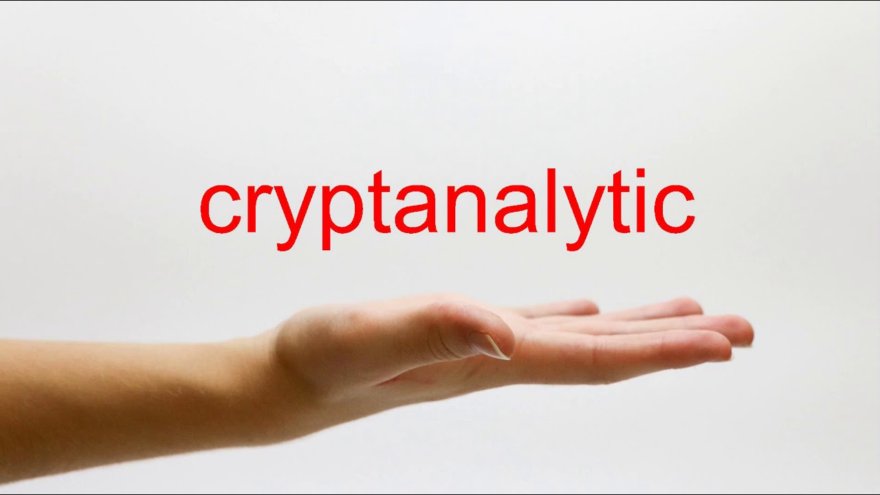 How to Pronounce 'Cryptanalytic' Correctly in American English 🔊