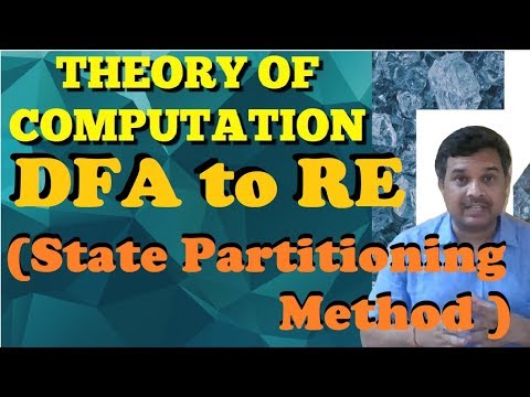 DFA to RE Conversion via State Partitioning (Part 1) 🔍