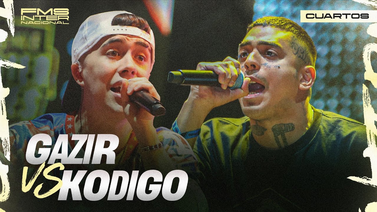 KODIGO vs GAZIR en Cuartos de FMS Internacional 2024/25 | El Salvador 🇸🇻