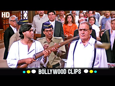 अब सच बोल या मरने के लिए तैयार हो जा | Ajay Devgn का खतरनाक एक्शन सीन | Kanoon का अंतिम फैसला