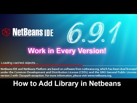 How to Add External Library in Netbeans JAVA Project