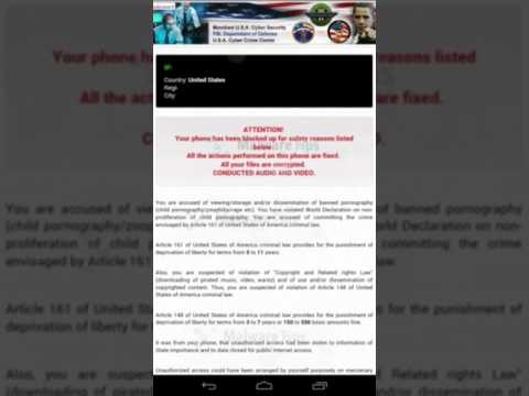 iPhone virus/adware/spyware warning Safari