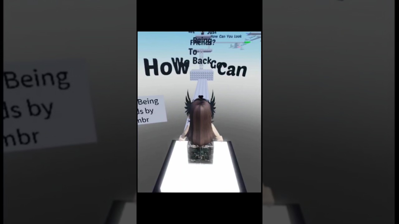 Back to Friends Roblox Lyric Video 🎮