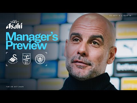 MANAGER'S PREVIEW | Pep offers latest on Khusanov, Rodri and Haaland | Swansea v Man City