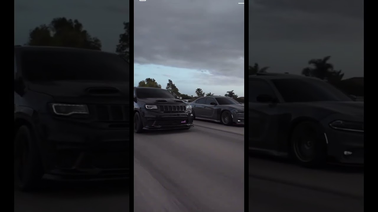 Trackhawk vs Scat Pack: Epic Drag Race๐ฅ
