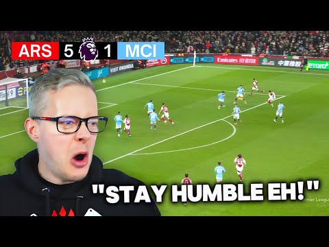 Arsenal vs Manchester City Watchalong With Mark Goldbridge
