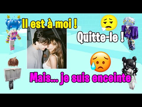 HISTOIRE ROBLOX | Mon copain est avec une autre fille pendant que je suis enceinte 💔
