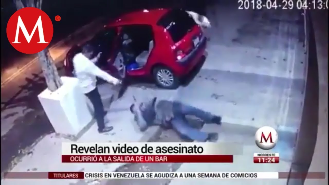 Video del asesinato afuera de antro en CDMX