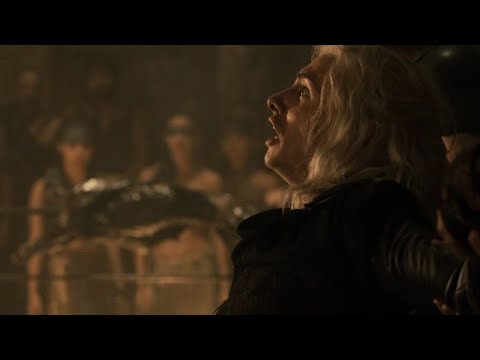 Khal Drogo pouring molten gold over Viserys head- A crown for a King- Game Of Thrones