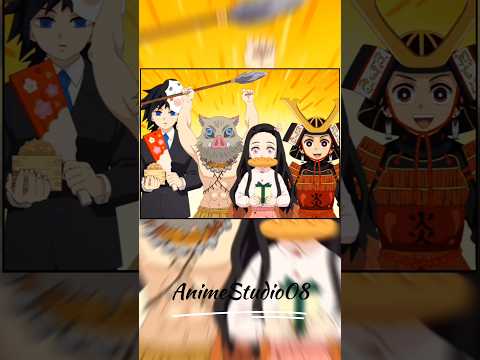 yeh shaadi kya hoti hai - Part 2🤣| Demon slayer funny moments| #zenitsu #nezuko #demonslayer #anime