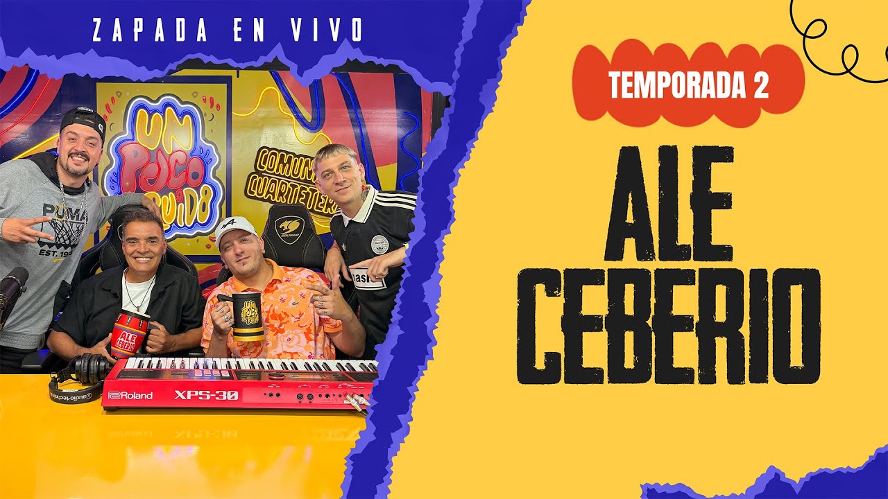 ALE CEBERIO / Zapada EN VIVO en UN POCO DE RUIDO !