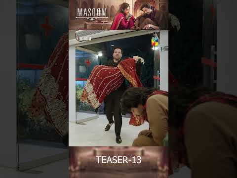 Masoom Teaser - Ep 13 - #sonyahussyn #imranashraf #masoom #humtv #pakistanidrama #shorts