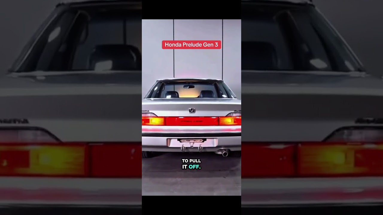 Honda Prelude Gen 3: The 80s Coupe with Innovation 🇯🇵