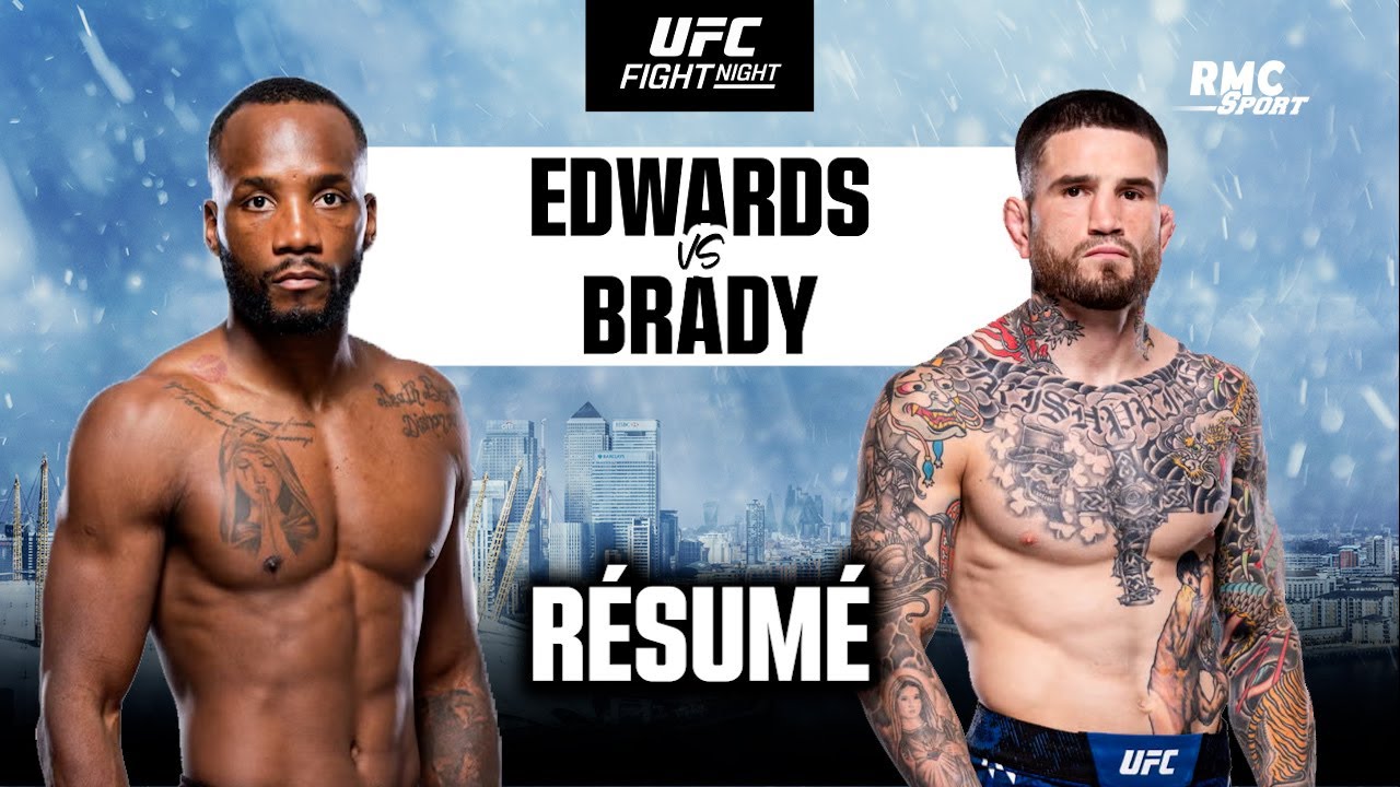 UFC Londres : Edwards domine Brady en main event 🥊