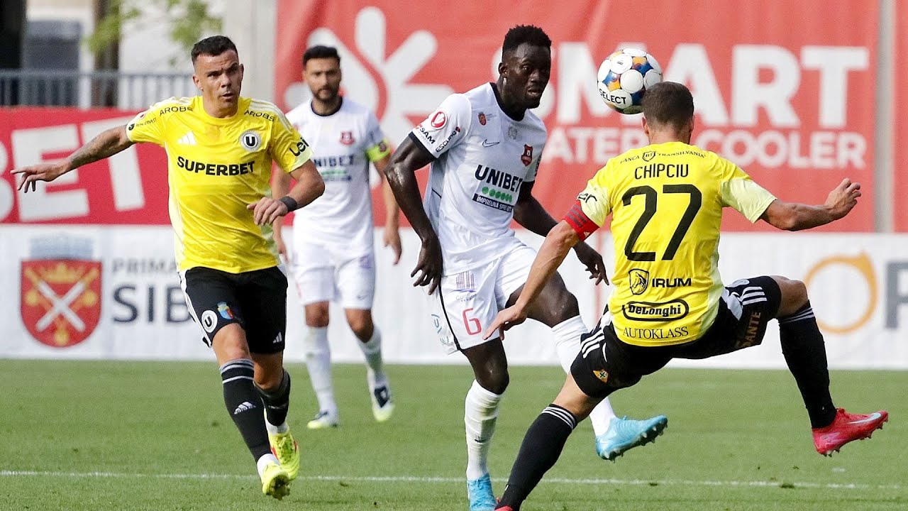 Rezumat: Hermannstadt - U Cluj 2-2 | Spectacol pe teren, sibienii încă fără victorie în Superliga ⚽