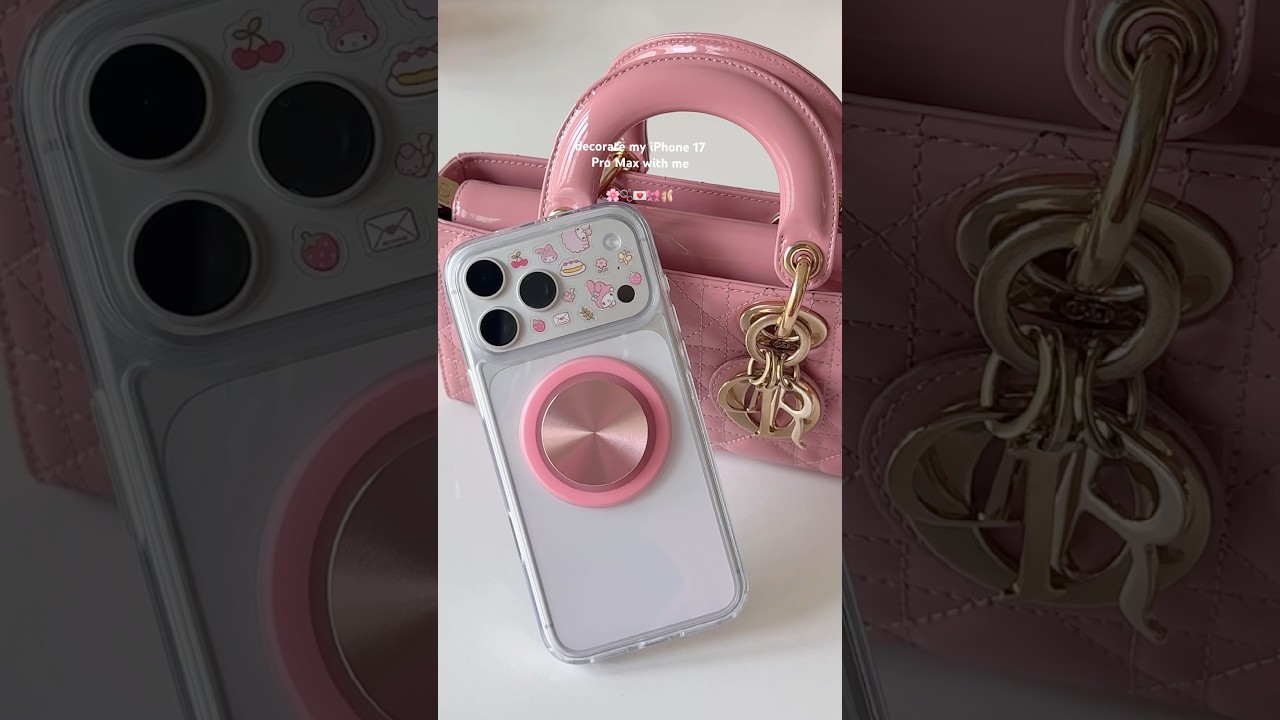 My New Style: Adding Stickers to iPhone 17 Pro Max Camera 📱