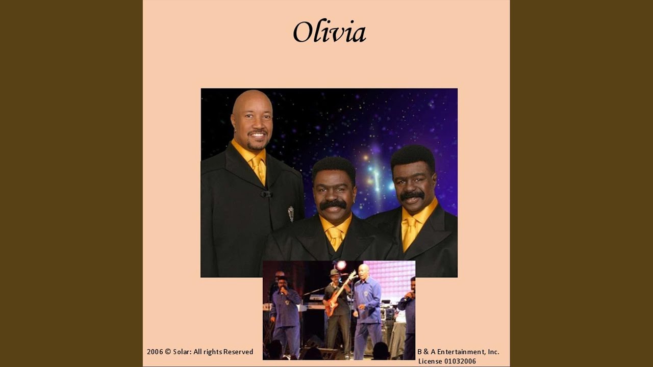Olivia by The Whispers on YouTube 🎶