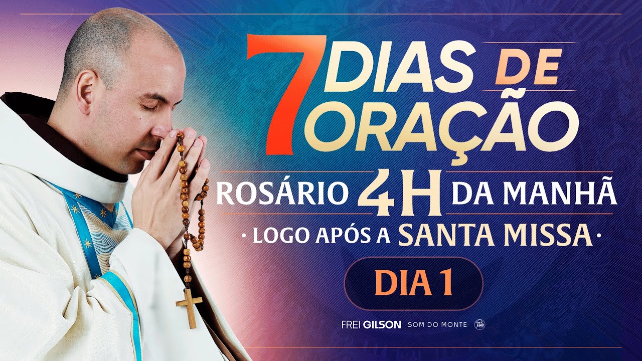 Santo Rosário | 7 Dias de Oração 2025 | Live Ao Vivo