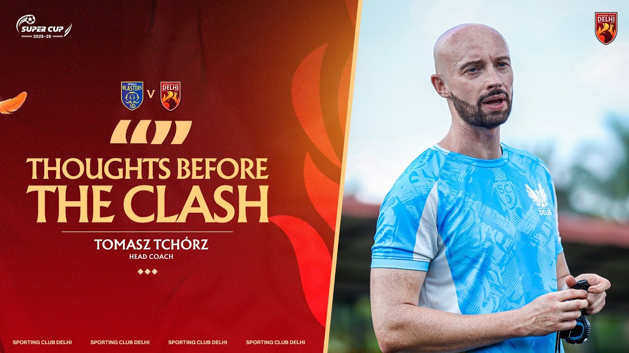 Pre-Match Insights with Coach Tomasz Tchórz: The Heart and Strategy Before Facing Kerala Blasters ⚽