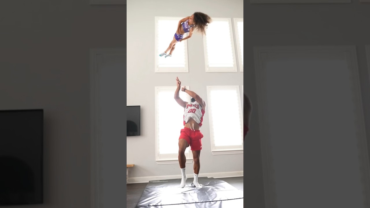 Rate This Cheerleading Stunt! 👀💯