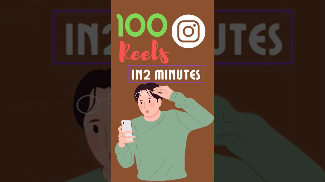 Create 100 Instagram Reels in 2 Minutes ⏱️