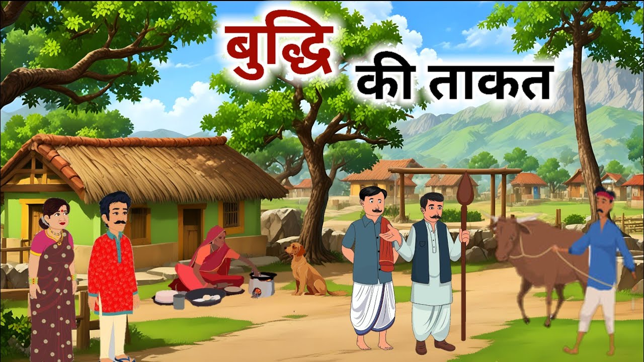 बुद्धि की ताकत: प्रेरक हिंदी कहानी | नैतिक शिक्षाएँ 🧠