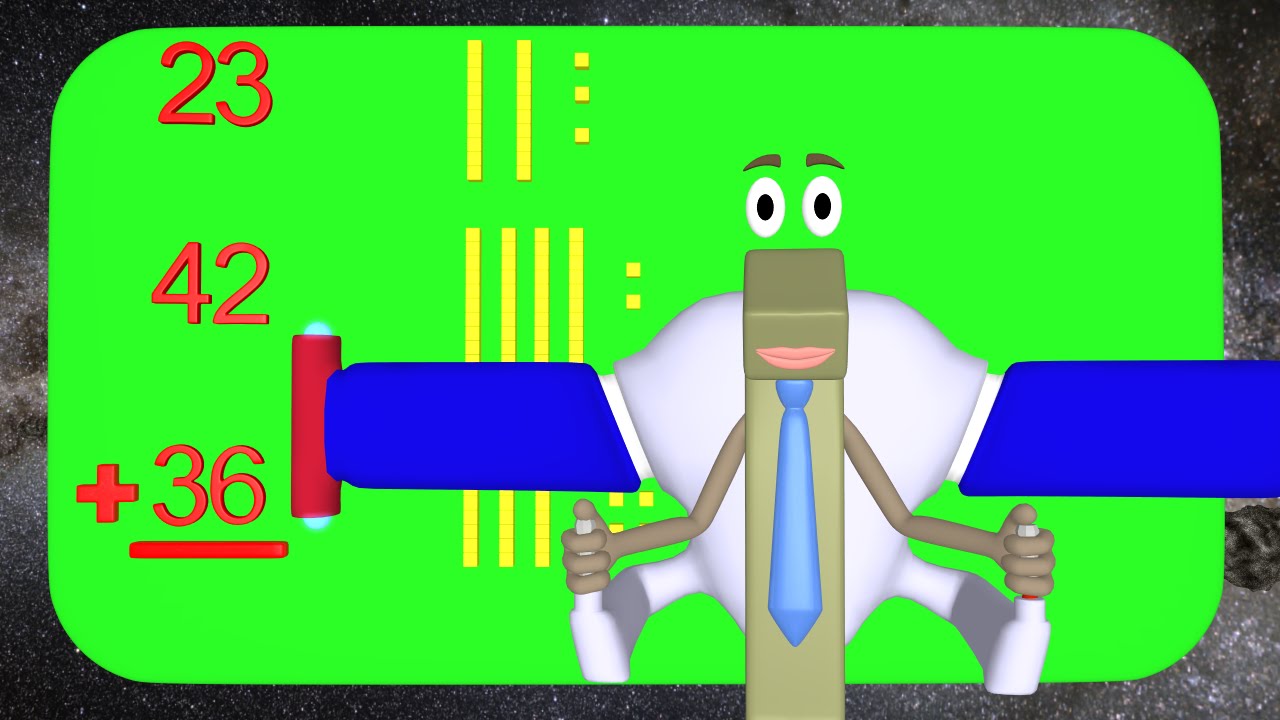 Adding Multiple Digit Numbers - 2nd Grade Math Adventure