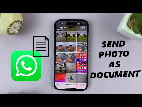 How To Send iPhone Photos as Documents On WhatsApp