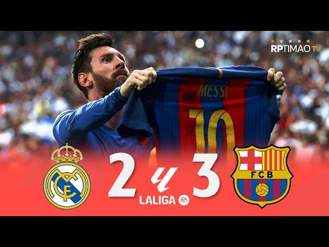 Real Madrid 2-3 Barcelona | La Liga 2016/17 Extended Goals & Highlights in HD