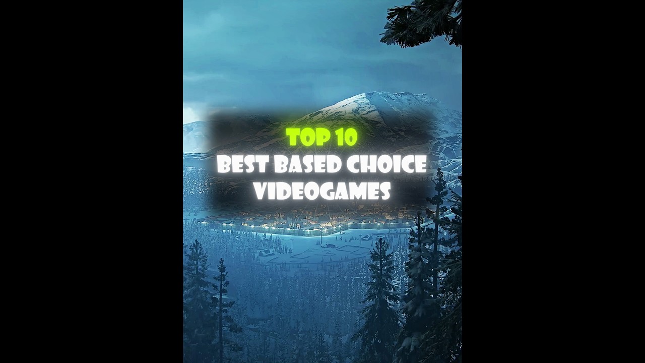 TOP 10 Top 10 Best Choice-Based Games You Must Play 🎮