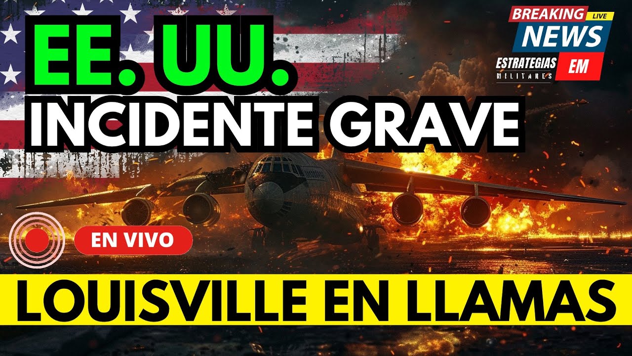 Última Hora: Grave Accidente Aéreo en Louisville, Kentucky ✈️