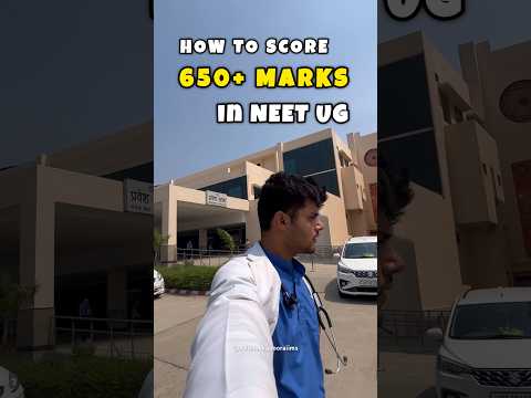 How to Score 650+ in NEET: Proven Study Strategy🩺 #neetpreparation #neet2025 #medico #viralshorts