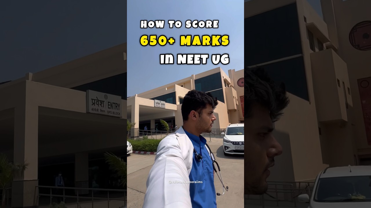 Achieve 650+ in NEET with These Proven Study Tips 🩺