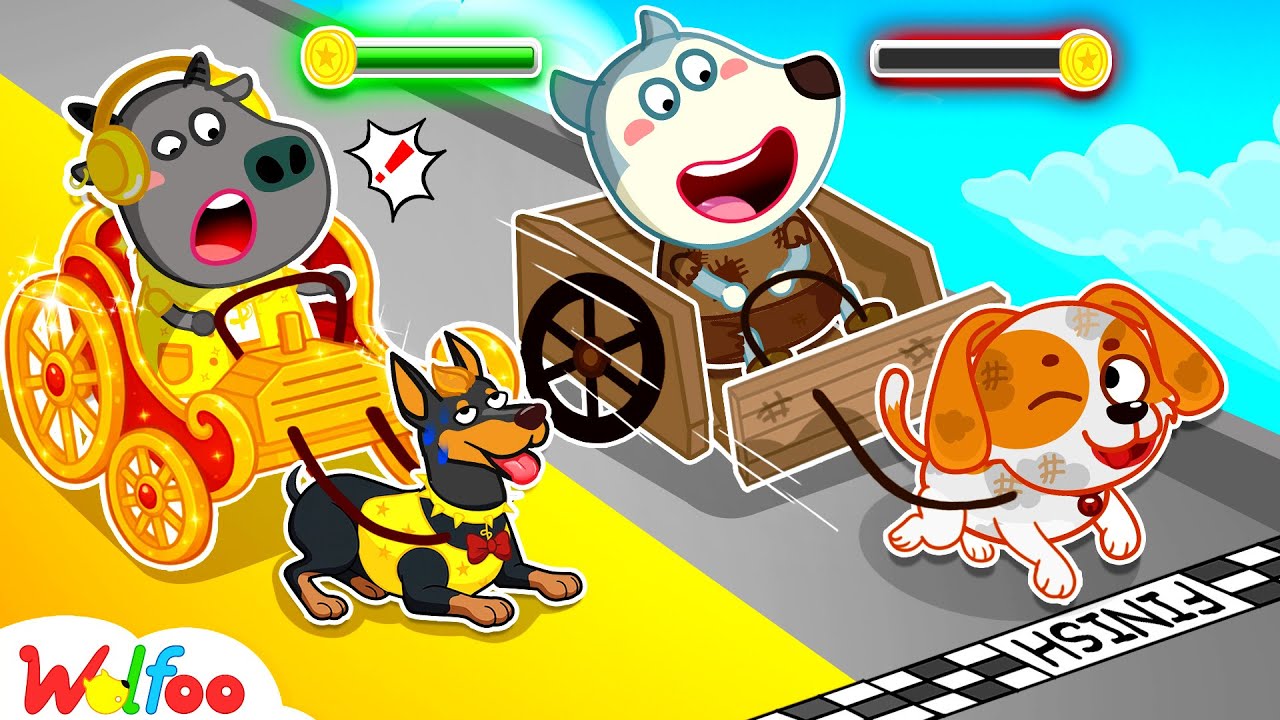 Rich vs Poor Dog: Who Saves the Day? 🐶