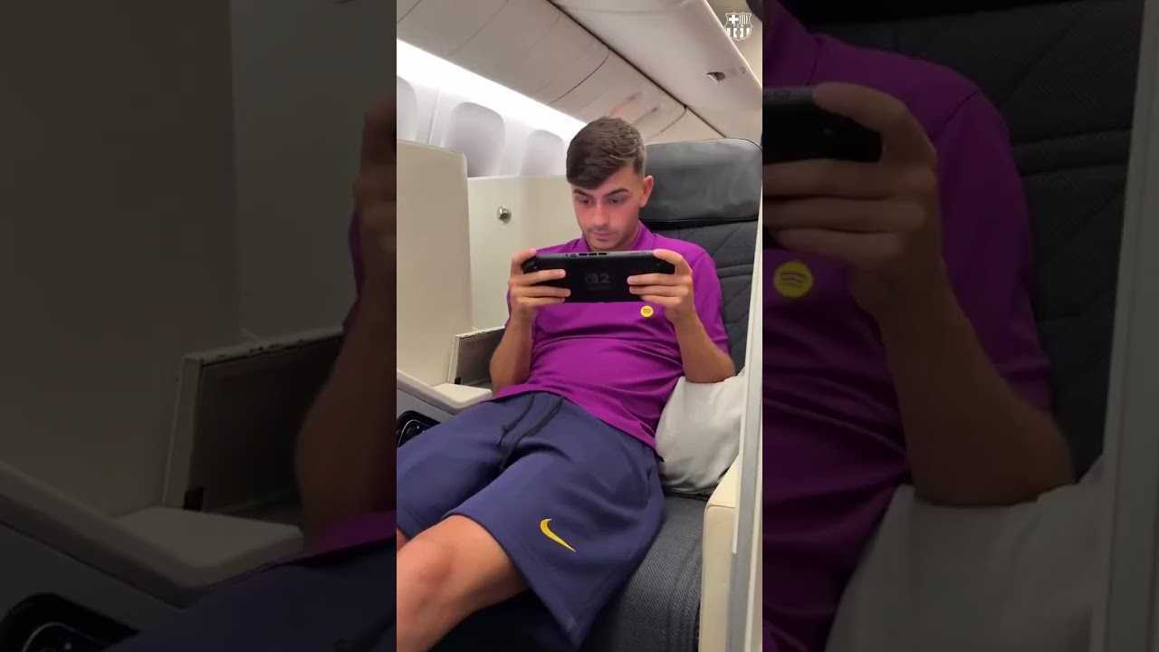 Enjoy the Flight ✈️ #FCBarcelona