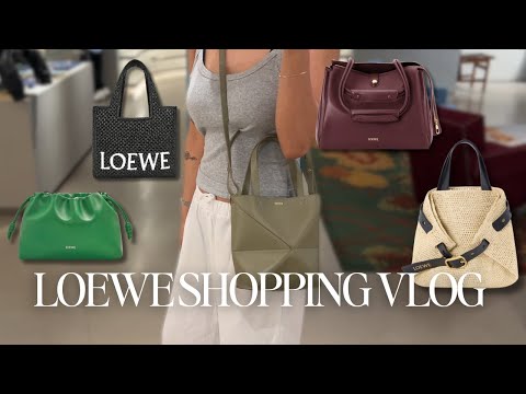 LOEWE IN BARCELONA | puzzle, flamenco, madrid, raffia bags