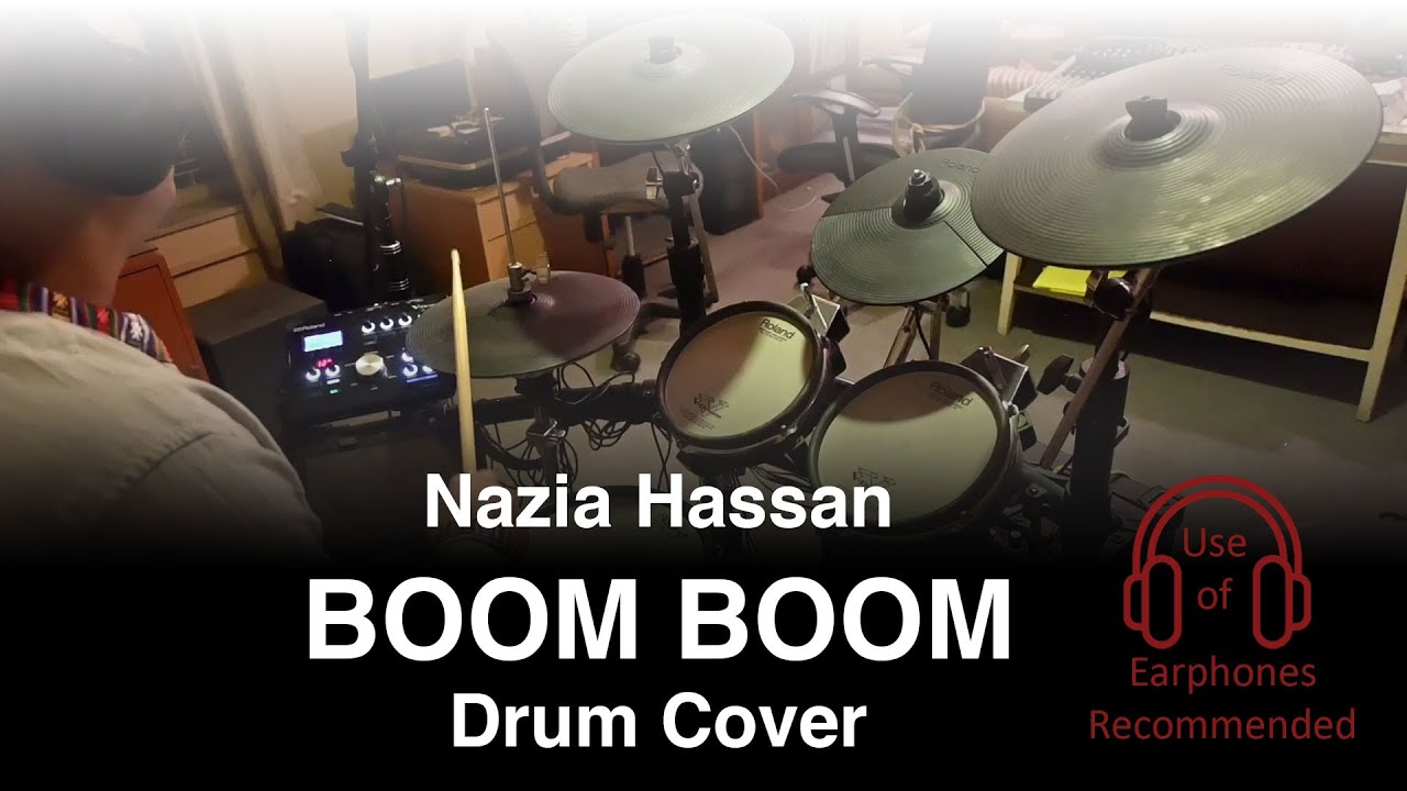Nazia Hassan - Boom Boom Drum Cover 🎶