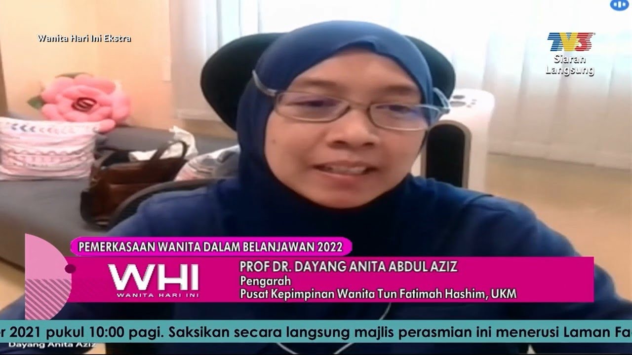 2021. Profesor Dr. Dayang Anita Abdul Aziz on Budget & Gen Lens 💡