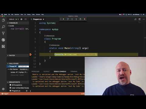 How to create a Simple .NET Application on Mac