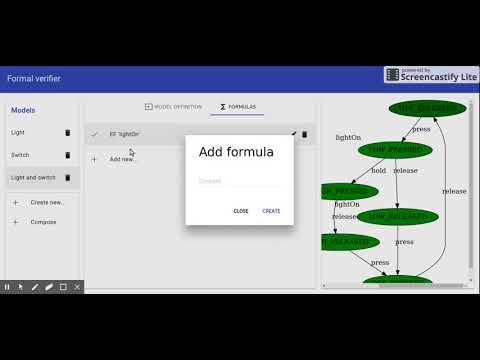 Web-Based Formal Verification Tool 🌐