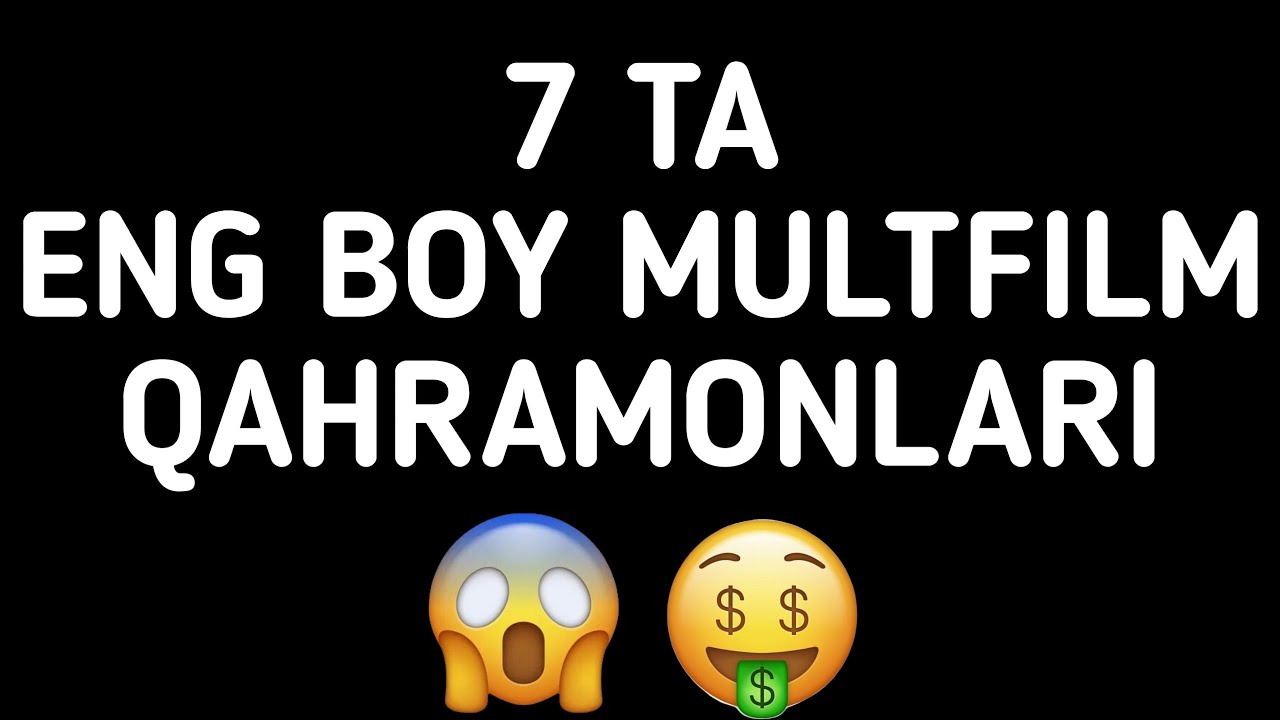 7 Uzbek Animated Hero Films 🎬