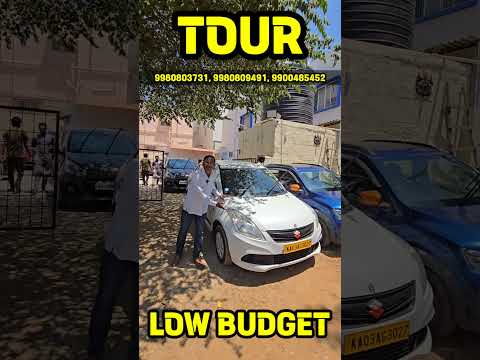 DZIRE TOUR! LOW BUDGET CARS FOR SALE IN BENGALURU! #preownedcars #automobile #usedcars #bengaluru