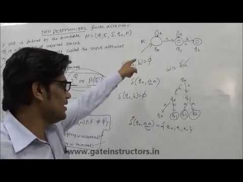 Language Acceptance by a NFA (Nondeterministic Finite Automata) : Theory of Computation | 016